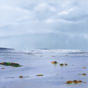 Washed In On the Tide - a stunning seascape by artist Nicholas Smith